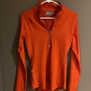 Athleta zip up Orange XS